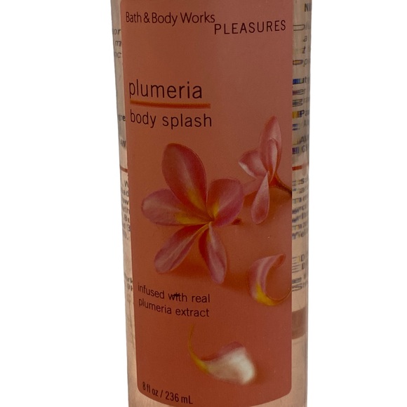 Bath & Body Works PLEASURES Plumeria Body Splash - Picture 2 of 2